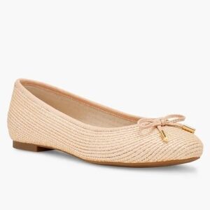 Talbots Olympia Woven Raffia Ballet Flats